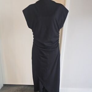 Nordstrom Asymmetrical Black Dress